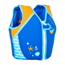 Dětská plovací vesta inSPORTline Aprendito, modrá, 1-3 roky