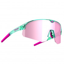Sportovní sluneční brýle Tripoint Lake Victoria, Transparent Neon Turquoise Brown /w Pink Multi Cat.3